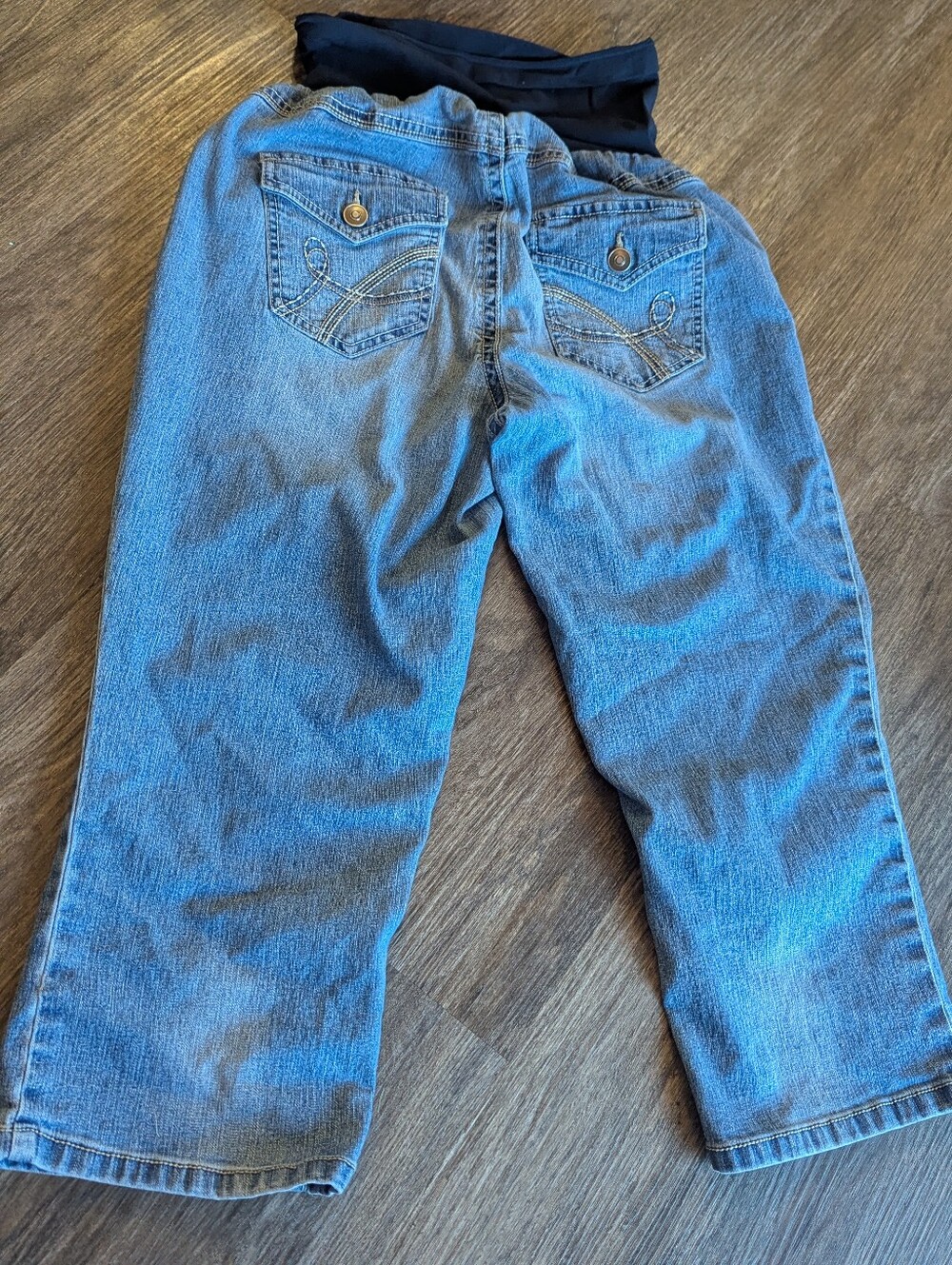 Maternity Capri Jeans Motherhood Maternity Size Large
